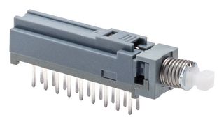 PBH6UEENAGX - Pushbutton Switch, PBH Series, 6PDT, Latching, Plunger for Cap - E-SWITCH