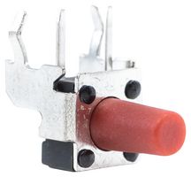 TL1105SF160Q - Tactile Switch, TL1105 Series, Side Actuated, Through Hole, Round Button, 160 gf, 50mA at 12VDC - E-SWITCH