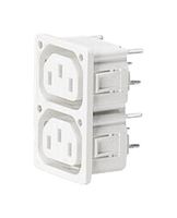 3-135-553 - Extension Lead, 6 Outlets, IEC 60320 Type F, 15 A, 250 V, IEC 60320 Type E - SCHURTER