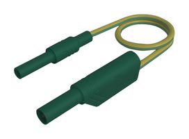 934041188 - Banana Test Lead, 4mm Stackable Banana Plug, Shrouded, 4mm Banana Socket, Shrouded, 19.7 " - HIRSCHMANN TEST AND MEASUREMENT