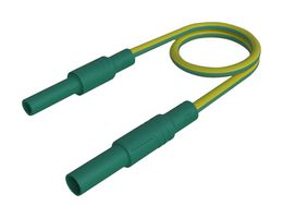 934045188 - Banana Test Lead, 4mm Banana Plug, Shrouded, 4mm Banana Socket, Shrouded, 19.7 ", 500 mm - HIRSCHMANN TEST AND MEASUREMENT