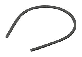 38401209 - Shielding Gasket, EMI, Silicone Elastomer, Rectangle, 1 m x 12.7 mm x 4.78 mm, WE-EGS Series - WURTH ELEKTRONIK