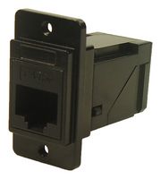 CP30751MB440 - In-Line Adapter, Dual Slim, Cat5e, RJ45, RJ45, Adaptor, In-Line, Jack, 8 Ways - CLIFF ELECTRONIC COMPONENTS