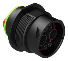 AHDP04-18-06SN-SRAC030 - Circular Connector, DuraMate&trade; AHDP Series, Panel Mount Receptacle, 2 Contacts - AMPHENOL SINE/TUCHEL