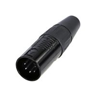 RC5M-BAG - XLR Connector, 5 Contacts, Plug, Cable Mount, Silver Plated Contacts, Zinc Body - REAN