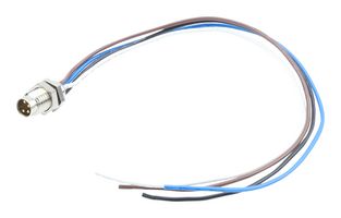 1200905074 - Sensor Cable, M8, Nano-Change Plug, Free End, 4 Positions, 200 mm, 7.9 ", Nano-Change 120090 Series - MOLEX