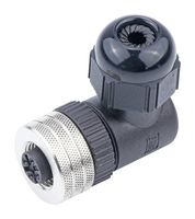 1200715010 - Sensor Connector, PG9, Micro-Change 120071 Series, M12, Female, 4 Positions, Crimp Socket - MOLEX