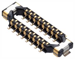 203390-0363 - Stacking Board Connector, Quad-Row 203390 Series, 36 Contacts, Plug, 0.175 mm - MOLEX
