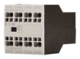 DILM32-XHI31-PI - Auxiliary Contact, 4 Pole, IP20, Eaton DILM/DILMP Series Contactors, 3NO-1NC, Front Mount, Push In - EATON MOELLER