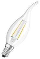 4058075436640 - LED Light Bulb, Filament Candle, E14, Warm White, 2700 K, Not Dimmable, 300° - LEDVANCE
