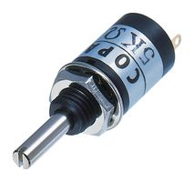 MC1003-000-103 - Rotary Potentiometer, 10 kohm, 3 Turns, Linear, 190 mW, ± 20%, MC1003 Series - NIDEC COPAL ELECTRONICS