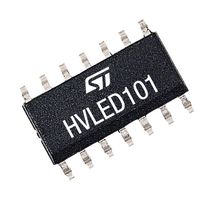 HVLED101TR - LED Driver, AC / DC, -40 to 125 °C, 1 Output, Boost, Buck, Buck-Boost, Flyback, SEPIC, SOIC - STMICROELECTRONICS