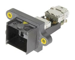 09512210002 - Heavy Duty Connector, B Coded, Base, Bulkhead Mount, PBT (Polybutylene Terephthalate) Body - HARTING