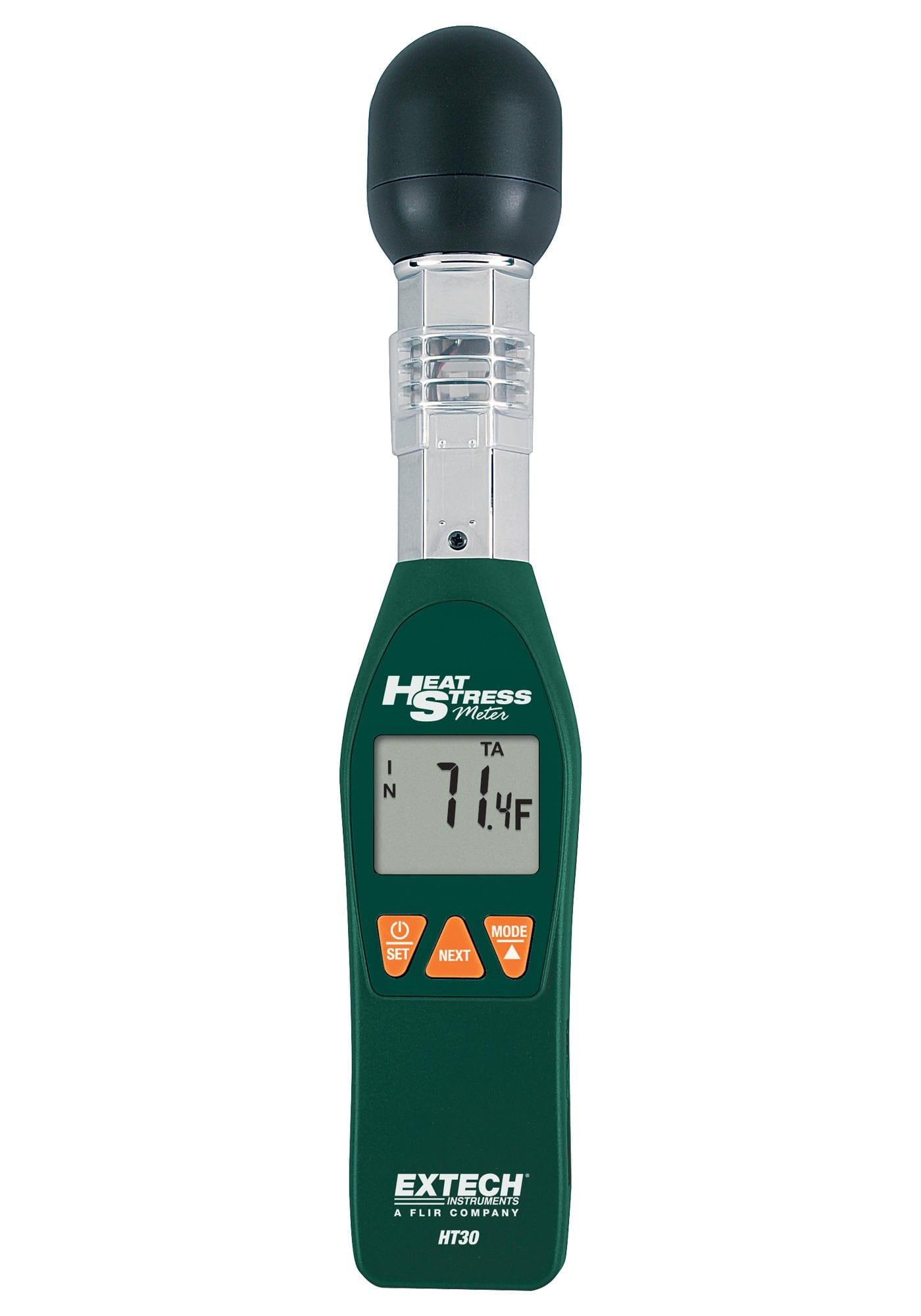 EXTECH INSTRUMENTS Humidity HT30 HEAT STRESS WBGT METER, 0% TO 100%RH EXTECH INSTRUMENTS 2836744 HT30