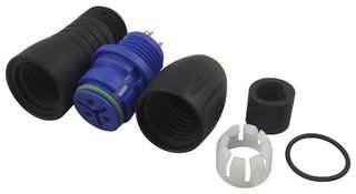 99-9106-60-03 Socket, Free, 4-6mm, Blue, 3WAY Binder