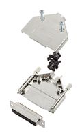 L17DTPK-M-25+L77SDB25S D Sub Connector, Rcpt, 25Pos, Solder Amphenol ICC