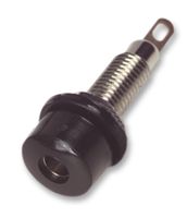 SPC15357. Test Jack, 6.5mm, Black Tenma