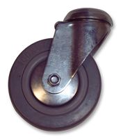 32125RTBH Swivel Rubber Castor 125mm Keystone