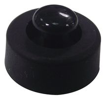 FF-001B FEET, ROUND, TPE, SCREW, BLACK, PK40 ESSENTRA COMPONENTS
