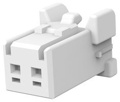 1747066-2 WTB Housing, Header, 2Pos, 1ROW, 2.5mm Amp - Te Connectivity