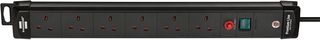 1951163602 Power Outlet Strip, 6 Outlet, 3M, 250V Brennenstuhl