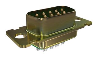 DEM09P D Sub Connector, Plug, De, 9Pos, Cable Amphenol ICC