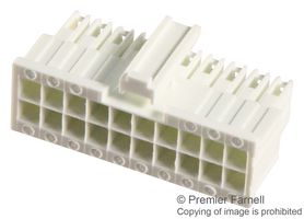 IPD1-10-D Receptacle Housing, 20POS, Nylon Samtec