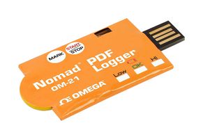 Om-21-10PK Data Logger, Temperature, 1 Ch Omega