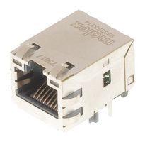 93635-8314 RJ45 Conn, R/A Jack, 8P8C, 1PORT, Th Molex