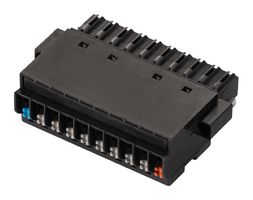 1938010000 Terminal Block, Pluggable, 10Pos, 16 AWG Weidmuller