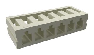 10156618-0600LF Connector Housing, Rcpt, 6Pos, 2.5mm Amphenol ICC