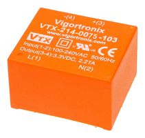 VTX-214-0075-124 Power Supply, AC-DC, 24V, 0.31A VIGORTRONIX