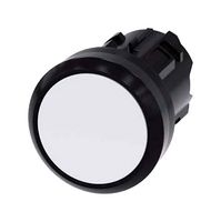 3SU10000AB600AA0 ACTUATOR, 22MM PUSHBUTTON SWITCH, WHITE SIEMENS