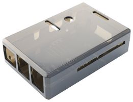 MC001921 DEVT Board Enclosure, Pc, Grey, Clear multicomp