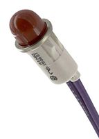 1090A1-28V Incandescent Indicator, Round, 28V VCC (Visual Communications Company)