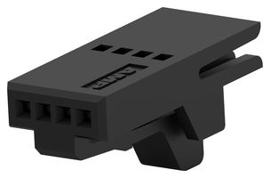 487545-1 Connector Housing, Rcpt, 4Pos, 1.27mm Amp - Te Connectivity