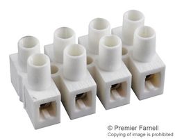 MC001829 Terminal Block, Barrier, 8Pos, 10AWG multicomp Pro