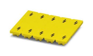 WS Ut 6 Warning Sign Label, 8.13mm, Ut TB Phoenix Contact