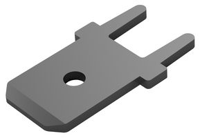 1-726386-2 Pcb Terminal, 6.35mm X 0.81mm, Copper Amp - Te Connectivity