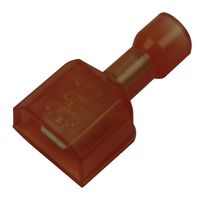 2-521103-2 Male Disconnect, 4.75mm, 22-18AWG, Red Amp - Te Connectivity