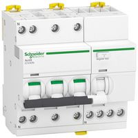 A9DC3720 RCBO, 3PN, 20A, 400VAC Schneider Electric