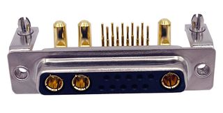 684M13W3203L621 Combo D-Sub Conn, Rcpt, DB-13W3, Th Norcomp