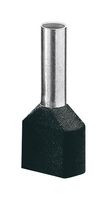 AI-Twin  2x 1,5 - 8 Bk Terminal, Wire Ferrule, 16AWG, Black Phoenix Contact