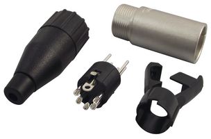 AC5M Plug, xlr, Nickel, 5POLE Amphenol Sine/TUCHEL