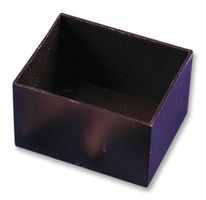 1596B104-10 Enclosure, Potting Box, ABS, Black Hammond
