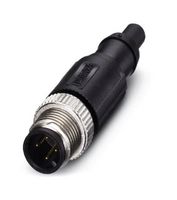 SAC-4P-M12MS Tr 120 1/2 Conn, Circular, PLG, 4WAYS, Crimp Phoenix Contact