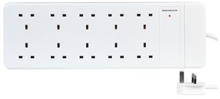 PEL01384 Power Strip, 10 Outlet, 13a, 250V, 2m Pro Elec