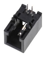 95501-2401 Modular Conn, R/A Jack, 4P4C, 1PORT, Th Molex