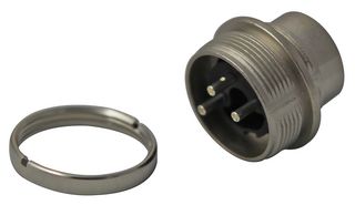 T 3262 000.. Plug, Front Panel Mount, C091A, 3WAY Amphenol Sine/TUCHEL