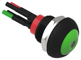 PB6B2FM6M1CAL01Y500 Pb SW, SPST, 0.4A, 32V, WHT, Wire Leaded Alcoswitch - Te Connectivity